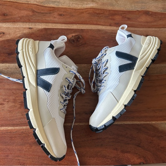 New Veja Dekkan Alveomesh Sneakers Gravel Nautico - Picture 3 of 7